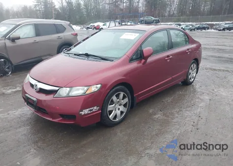2009 Honda Civic Lx из США, поврежденный, VIN 2HGFA165X9H364825